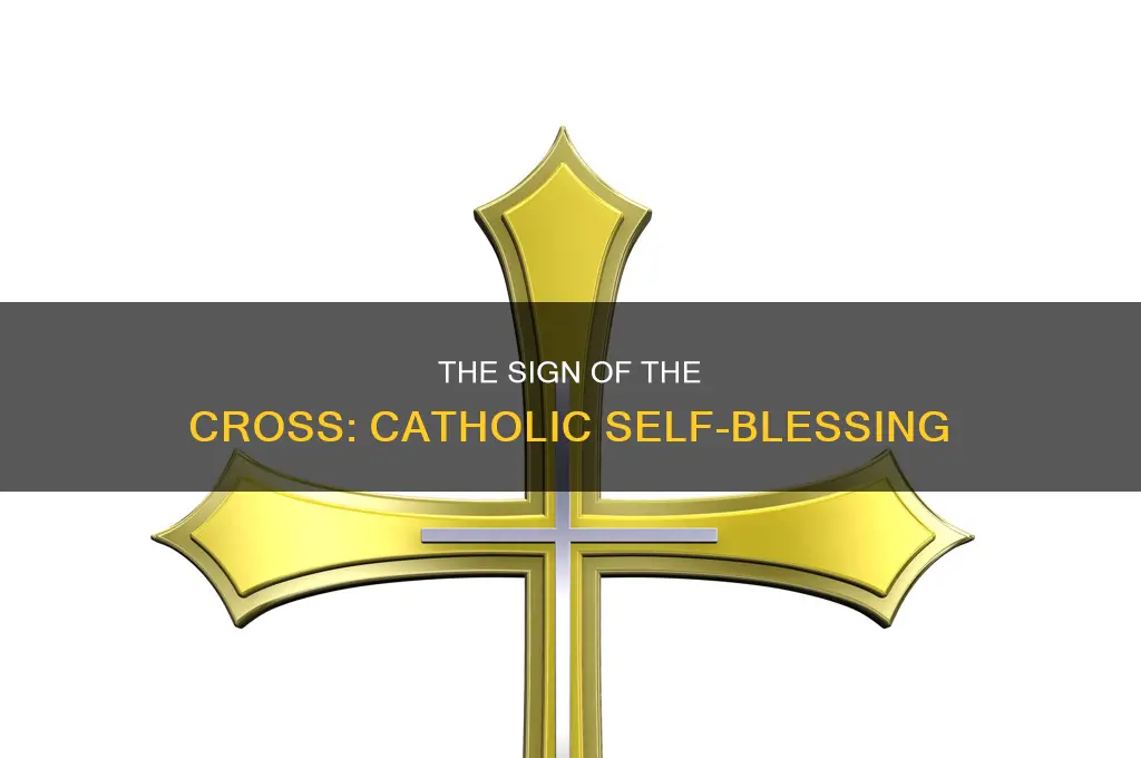 what s it called with catholics bless themsleves