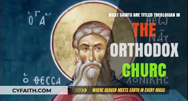 Orthodox Theologian Saints: Exploring Their Titles and Contributions