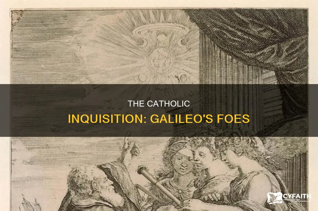 what sect of catholics was against galileo