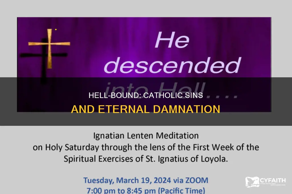 what sends you to hell catholic