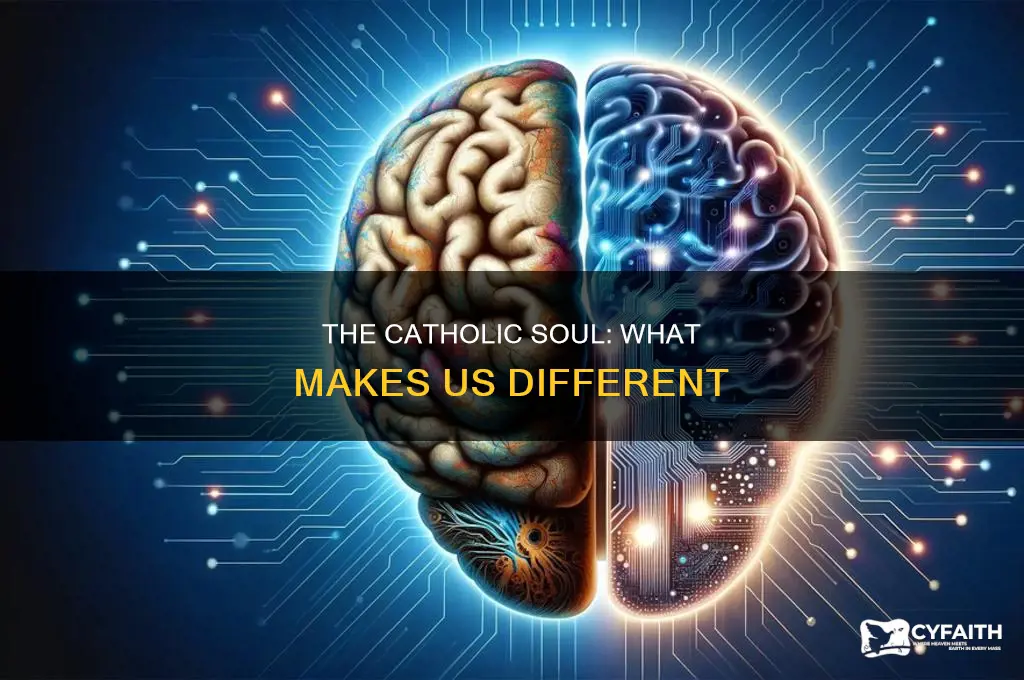 what separates humans from animals catholic