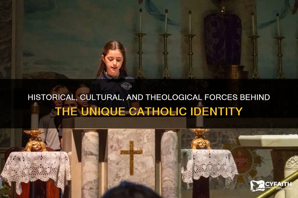what shaped the unique catholic