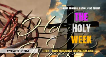 Catholic Holy Week Guide: Practices and Reflections for Faithful Observance