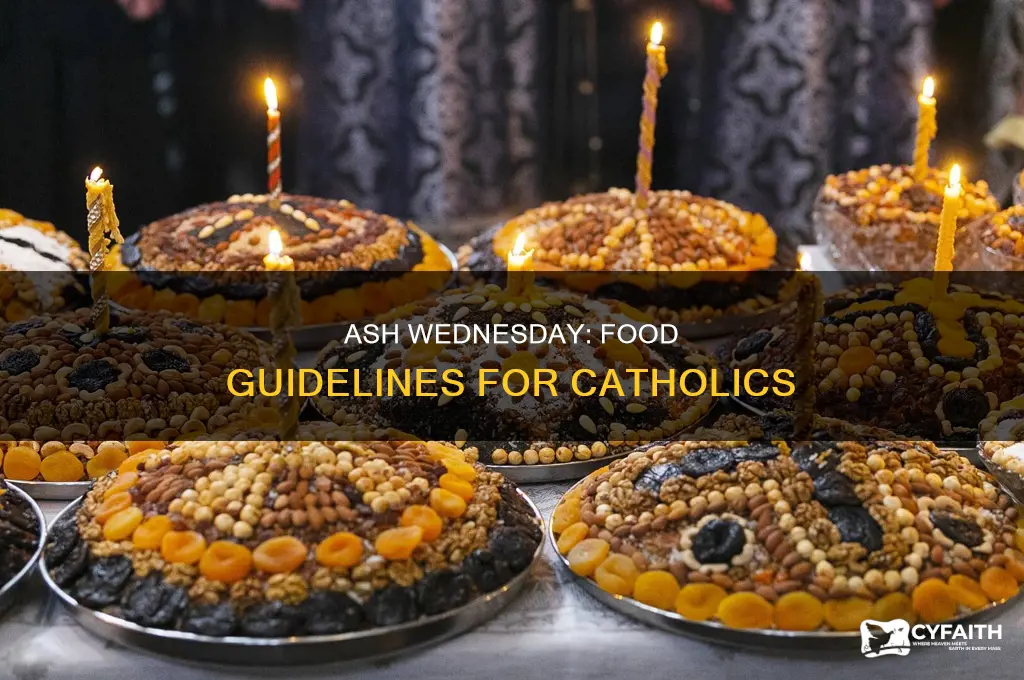 what should a catholic eat on ash wednesday