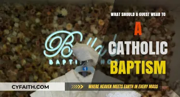 Catholic Baptism Guest Attire: Dressing Appropriately for the Sacred Occasion