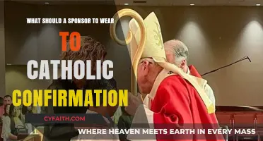 Appropriate Attire for Sponsors at Catholic Confirmation Ceremonies