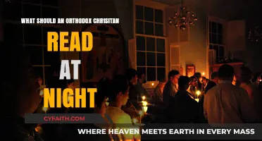 Evening Devotions: Essential Orthodox Christian Readings for Nighttime Reflection