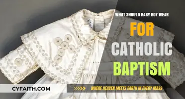 Baptismal Attire for Baby Boys in the Catholic Faith