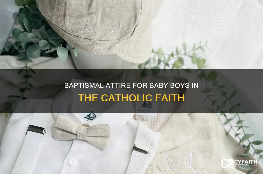 what should baby boy wear for catholic baptism