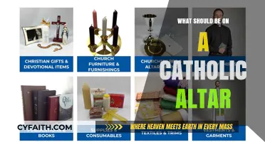 Catholic Altars: Essential Elements for Spiritual Focus
