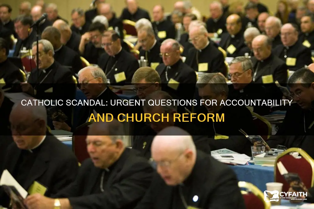 what should catholics be asking for in the latest scandal