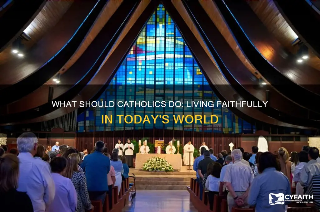 what should catholics do