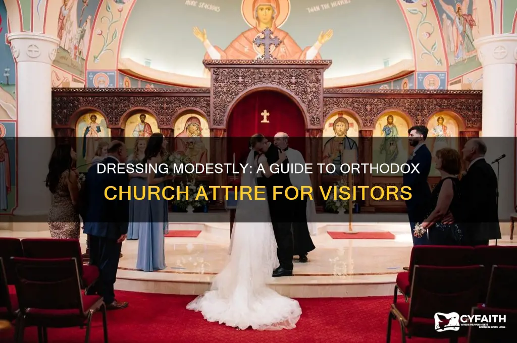 what should i wear to an orthodox church