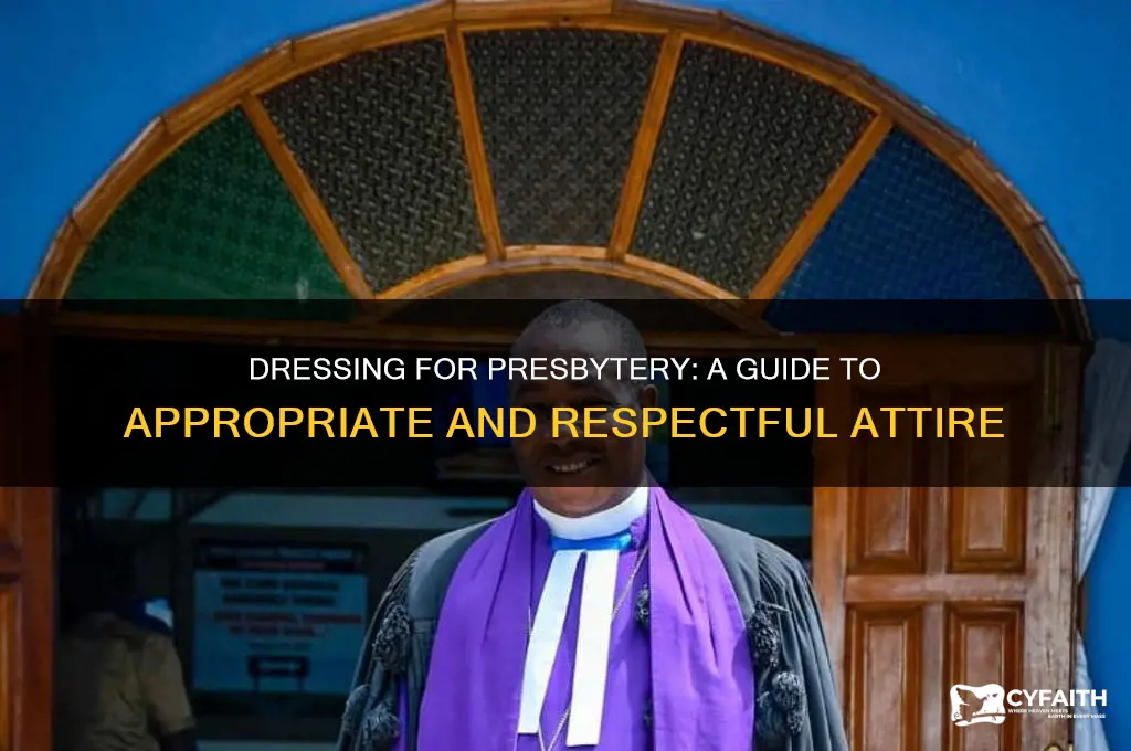 what should i wear to presbytery