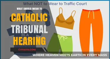 Tribunal Attire: Dressing for a Catholic Hearing