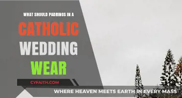 Padrinos' Guide to Choosing Catholic Wedding Attire