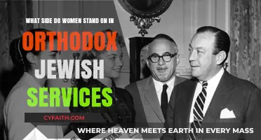 Women's Place in Orthodox Jewish Services: Tradition, Separation, and Role