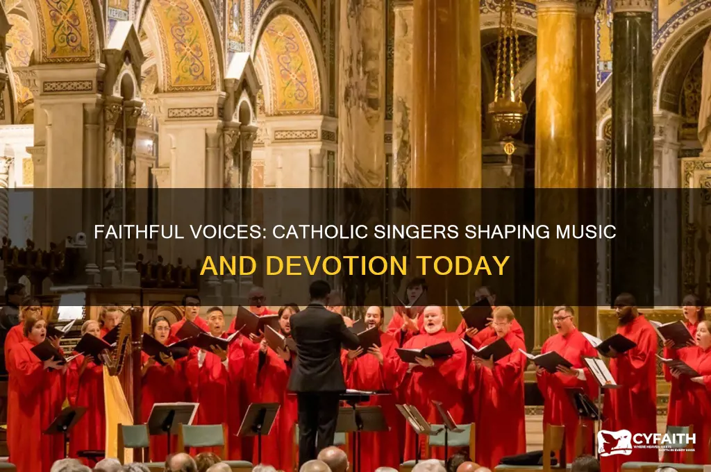 what singers are catholic