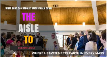 Sacred Melodies: Catholic Brides' Aisle Walk Song Choices Explored