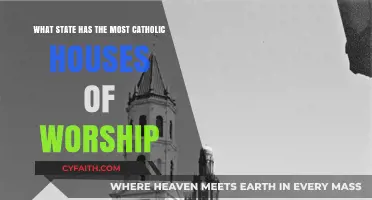 Discovering the State with the Highest Number of Catholic Churches