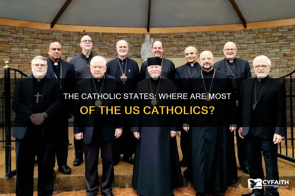 what state has the most catholics