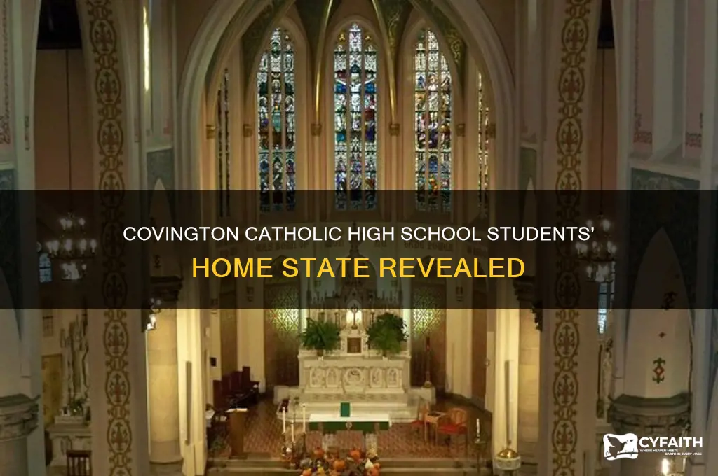 what state were the covington hs catholic kids from