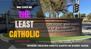 Least Catholic States: Where Religion Isn't a Priority