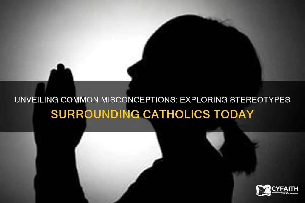 what stereotypes exist for catholics