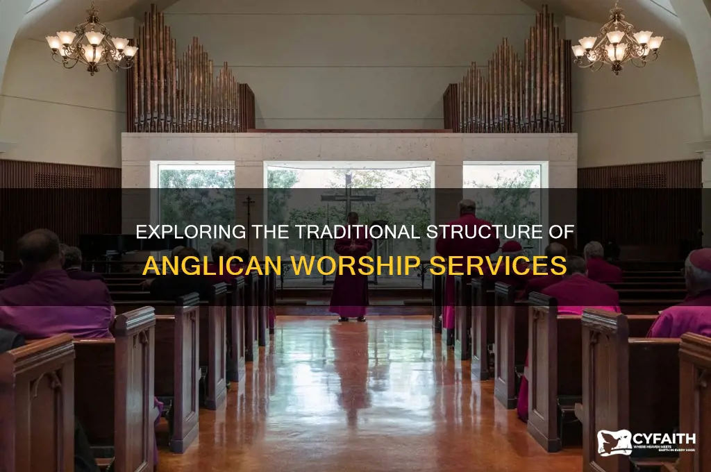 what structure does anglican worship take