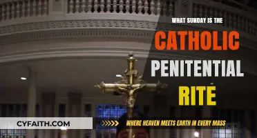Sunday's Catholic Penitential Rite: A Guide