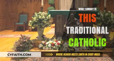 Finding Sunday's Date in the Traditional Catholic Calendar