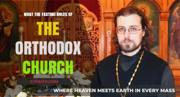 Orthodox Church Fasting Rules: A Guide to Spiritual Discipline
