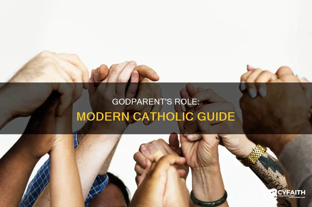 what the modern role of a catholic godparent