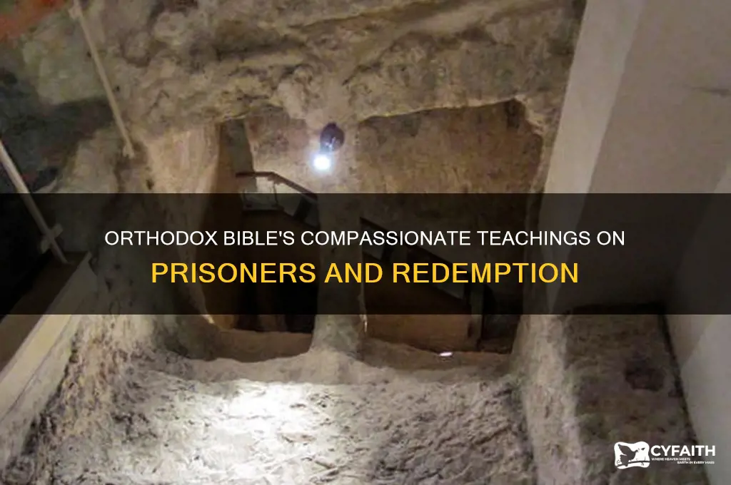 what the orthodox bible teaches about prisoners