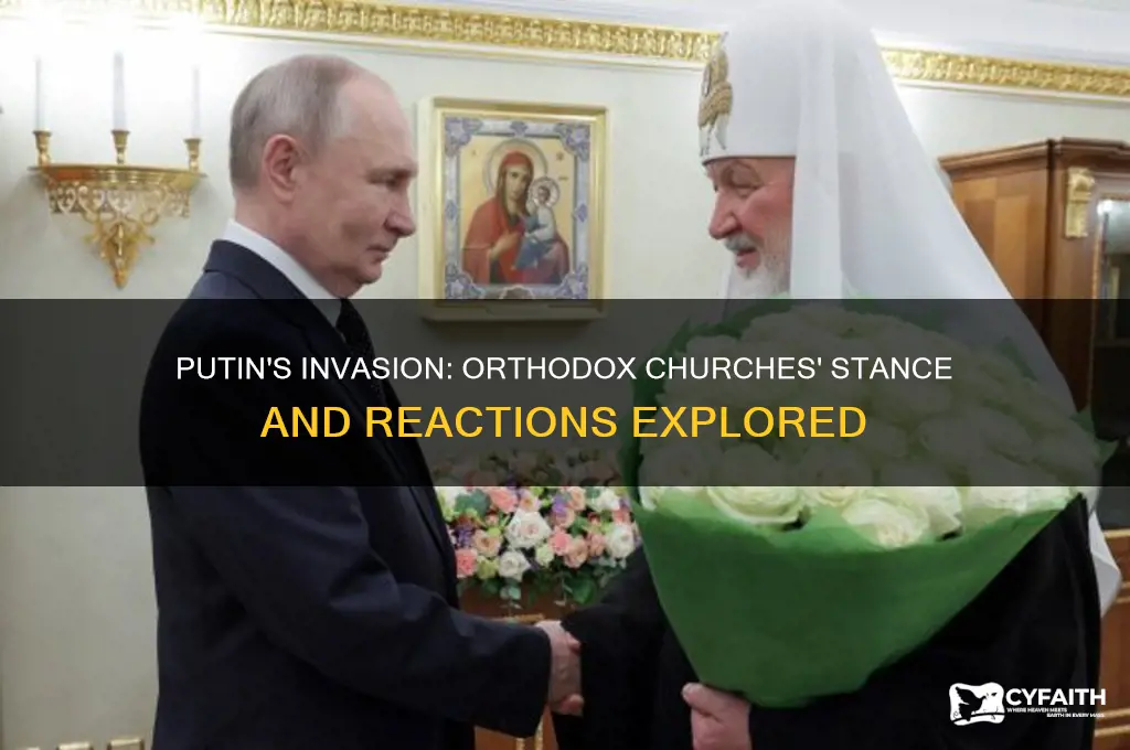 what the orthodox chruches say about putin