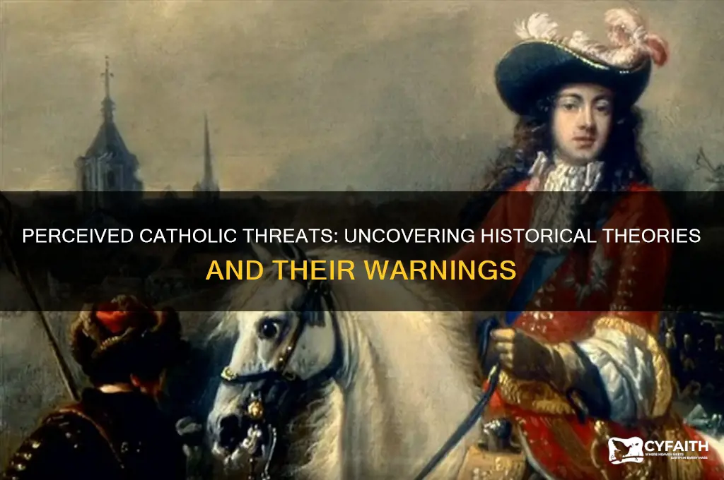 what threats did these theories see coming from catholics