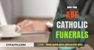 Catholic Funeral Timing: Understanding Traditional Service Schedules and Practices