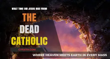 Jesus' Resurrection Time: Catholic Tradition and Scriptural Insights Revealed