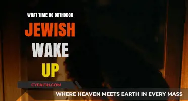 Orthodox Jewish Morning Routines: Early Wake-Up Times Explained
