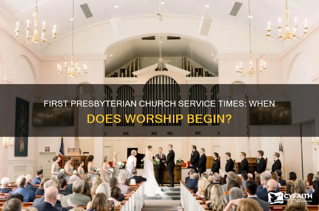 what time does first presbyterian church start