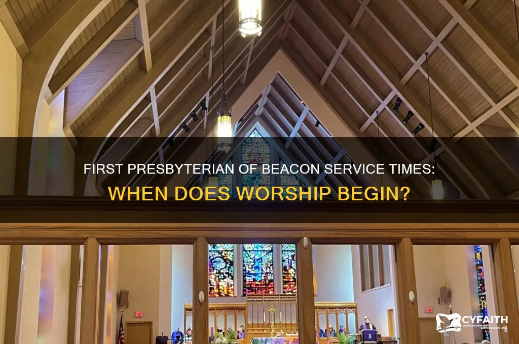 what time does first presbyterian of beacon start