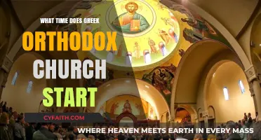 Greek Orthodox Church Service Times: When Does Worship Begin?