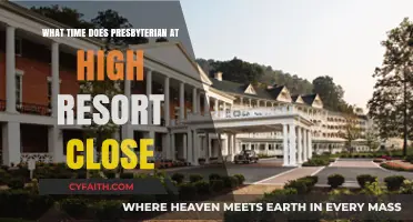 Presbyterian at High Resort Closing Time: When Does It Shut Down?