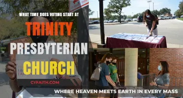 Trinity Presbyterian Church Voting Hours: When Polls Open for Elections