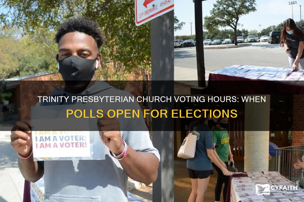 what time does voting start at trinity presbyterian church