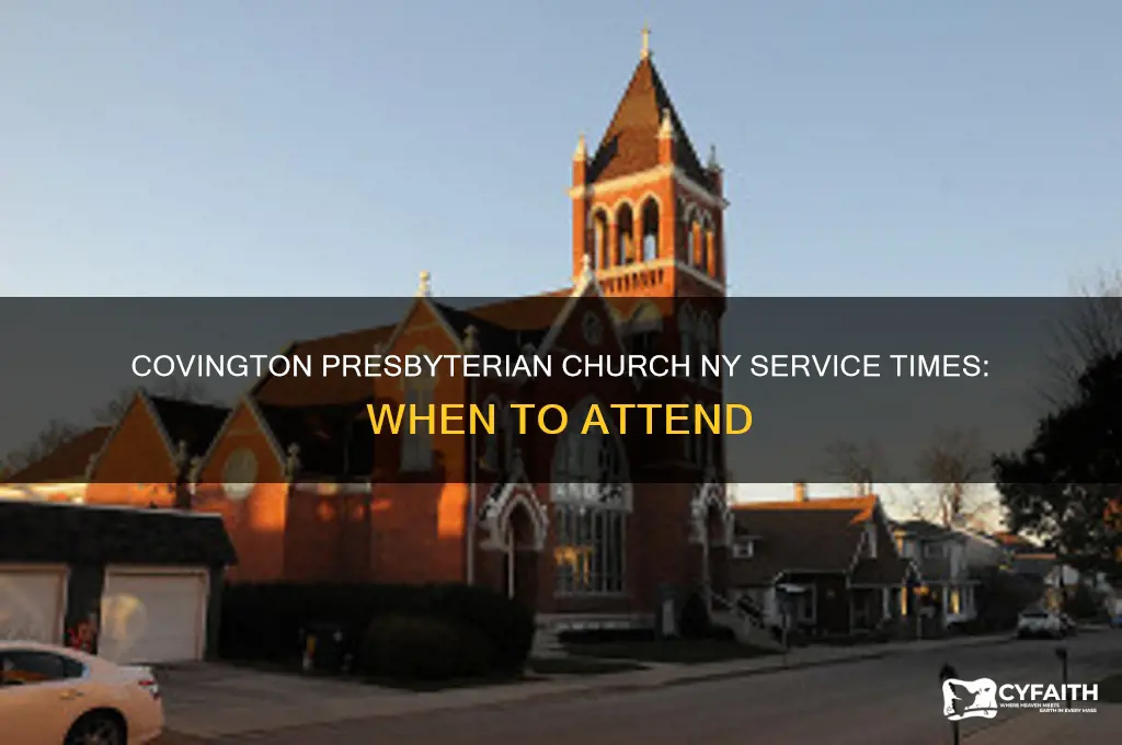 what time is church at covington presbyterian church ny