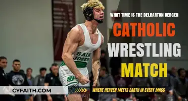 Delbarton vs. Bergen Catholic Wrestling Match: Start Time Revealed