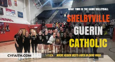 Shelbyville vs. Guerin Catholic Volleyball Game Time Announced