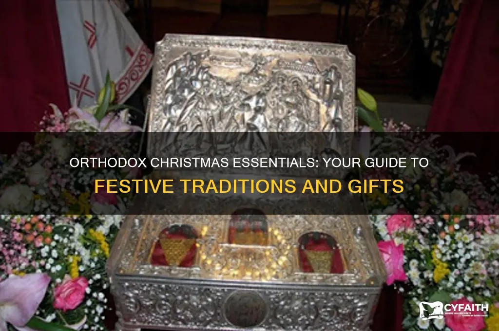 what to bring for orthodox christmas
