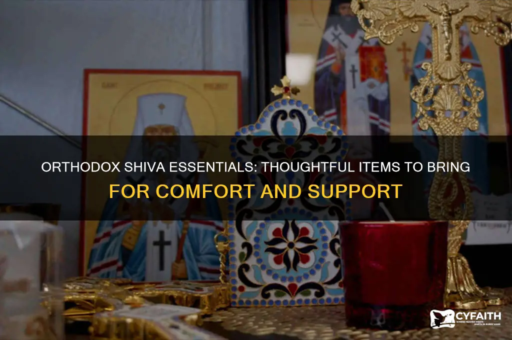 what to bring to an orthodox shiva